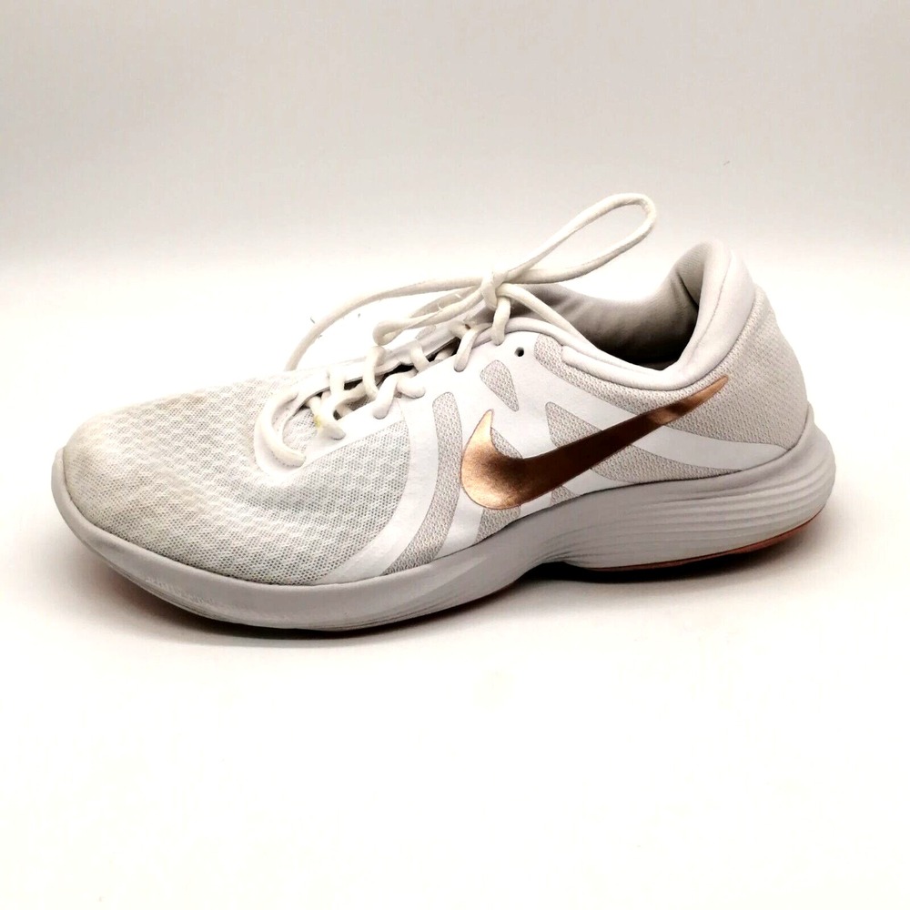 Nike Shoes‎ Womens  Revolution 4 White 10 Running Sneakers Athletic Comfort